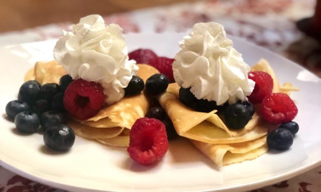 Palacsinta (Crepes) for Dinner