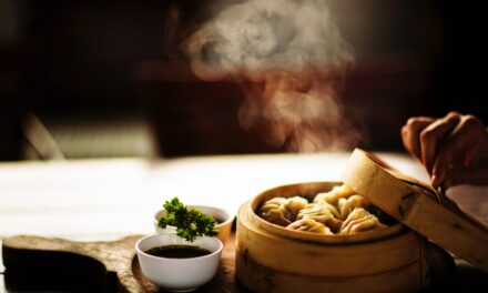 Mushroom-Shallot Thai Dumplings (with dipping sauce)